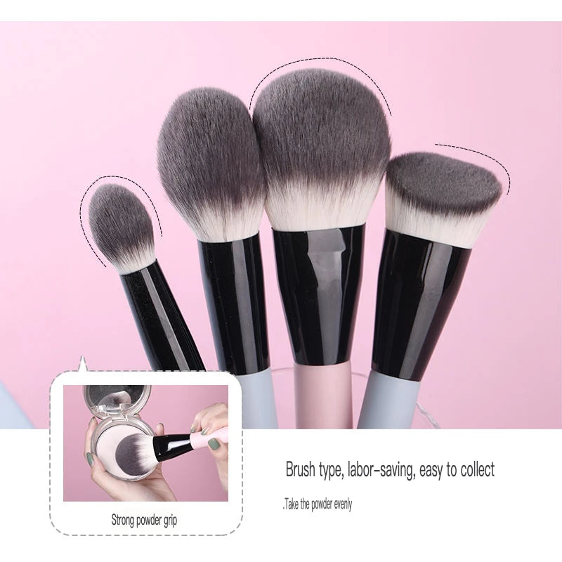 11-Piece Eyeshadow Makeup Brush Set for Beginners & Pros Makeup Brush Set QXL