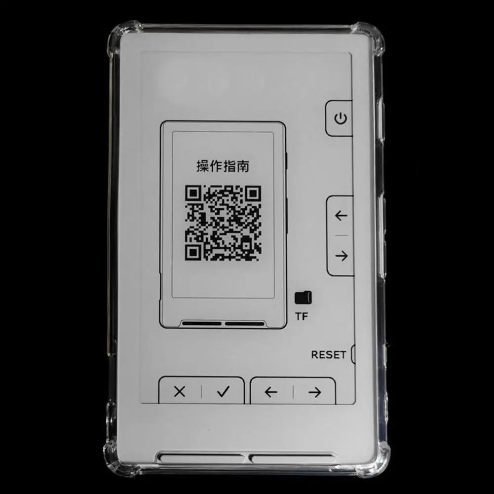 Clear TPU Case for Xteink X4 – Transparent E-Reader Cover E-Reader Case QXL