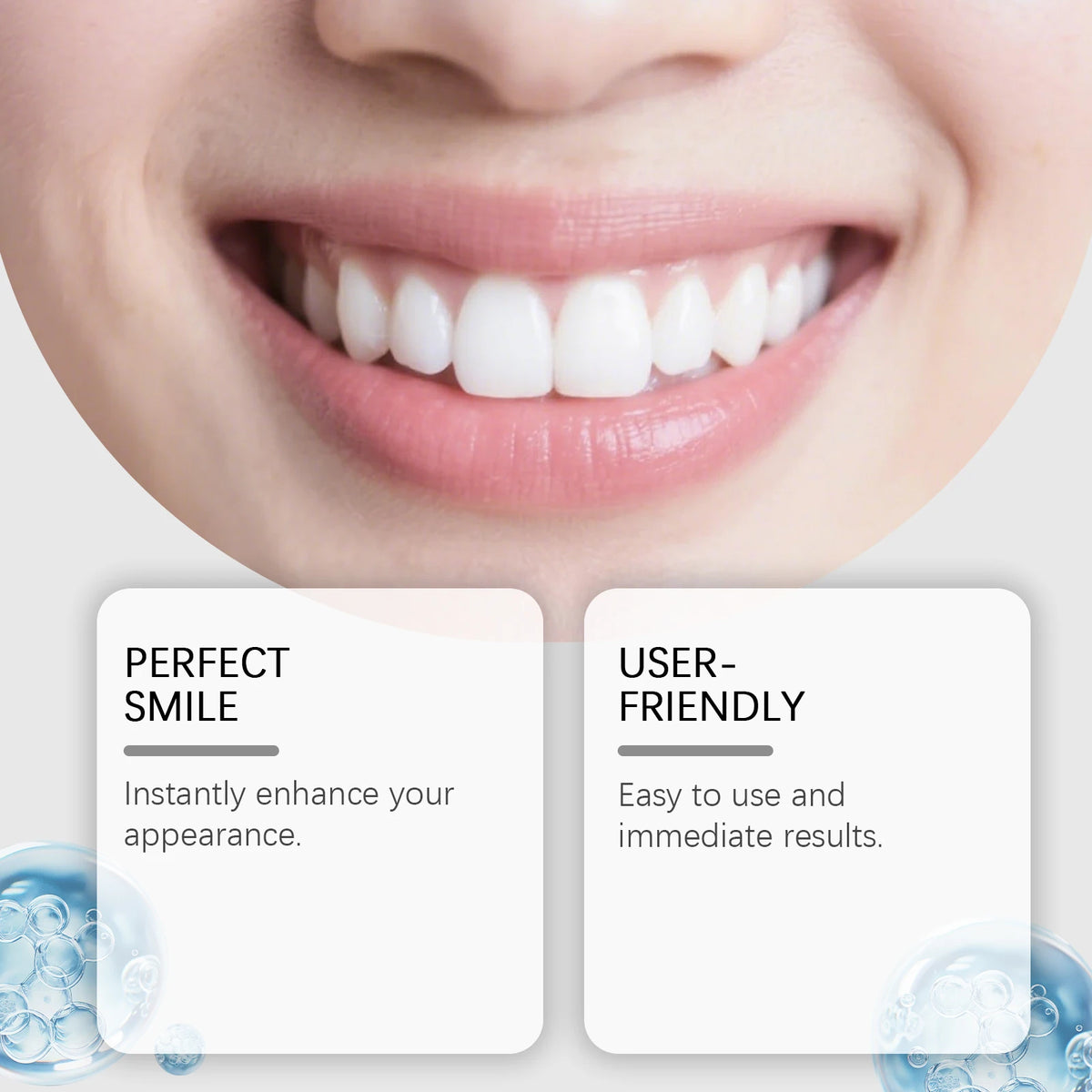 Silicone Temporary Denture Veneer Kit | Upper & Lower Set Temporary Denture Kit QXL