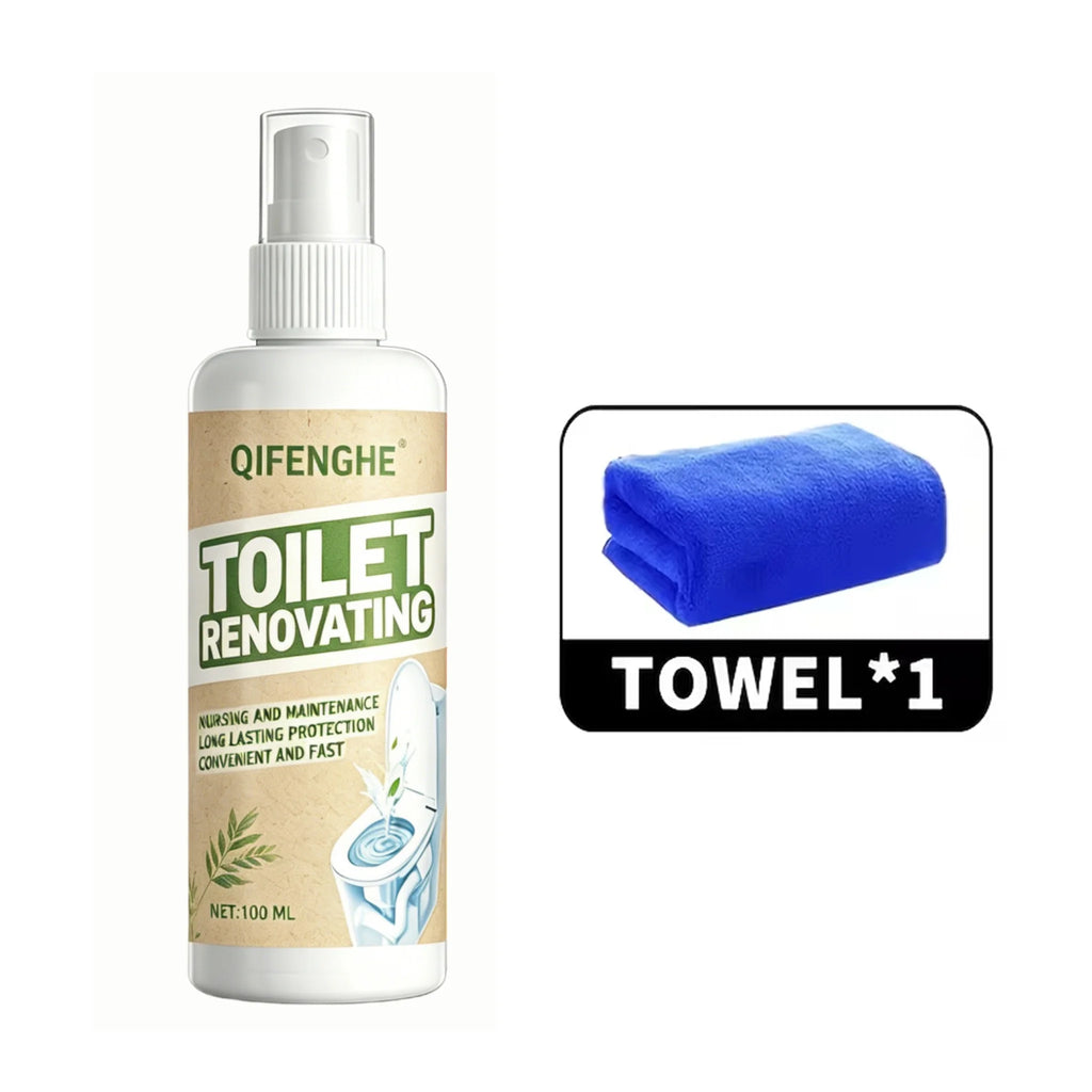 Bathroom Toilet Renovation Spray | Long-Lasting Clean Bathroom Cleaning Spray QXL 100ml