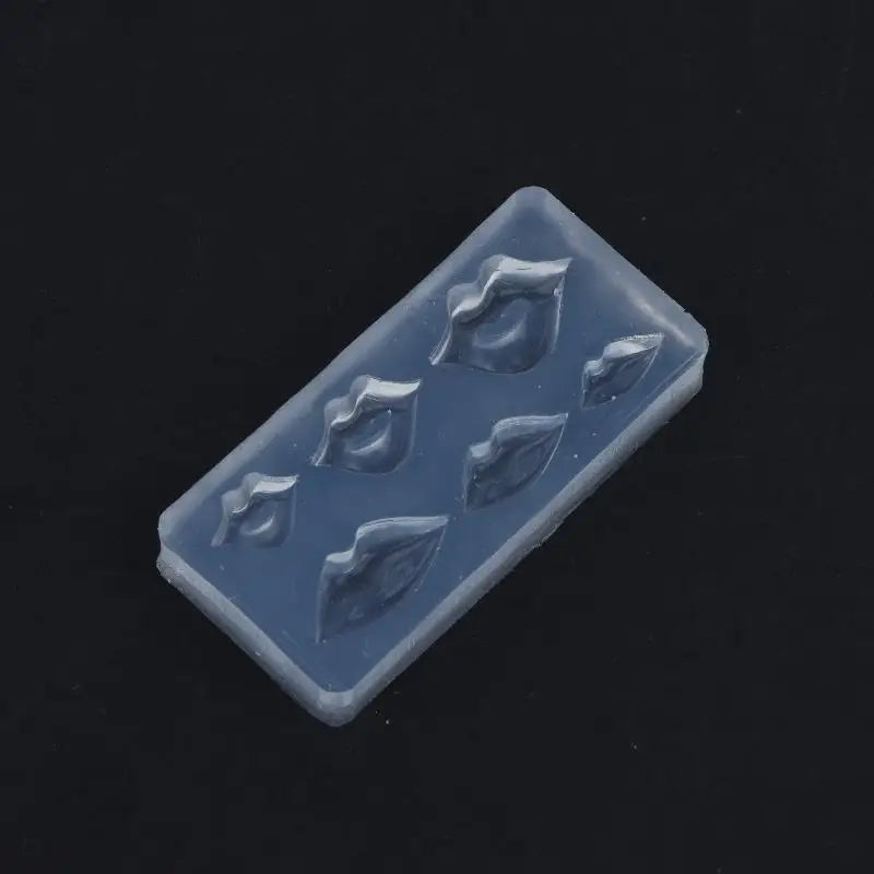3D Lip Silicone Nail Art Mold | DIY Resin Charm Tool Nail Art Mold QXL