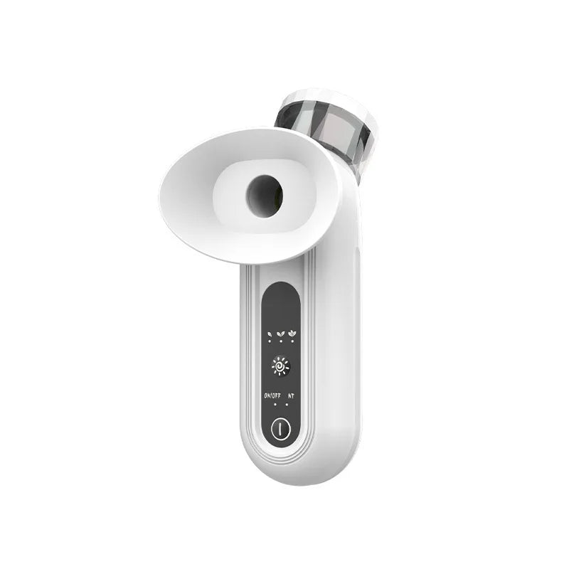 Heated Nano Steam Eye Moisturizer | Hot & Cold Compress Device Eye Steam Massager QXL white