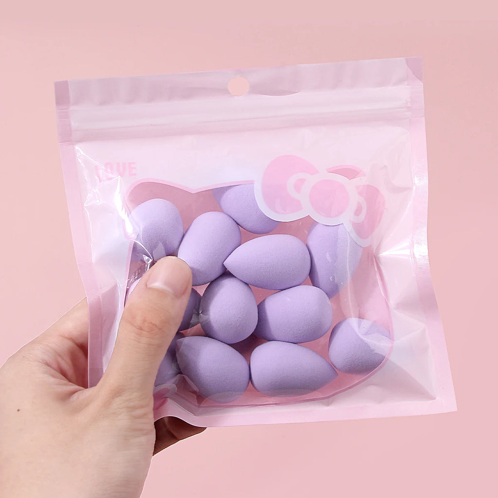 12-Pack Mini Teardrop Makeup Sponges for Eyes & Concealer Makeup Sponge Set QXL