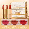 TVLV 3-Piece Matte Lipstick Set with Lip Liner & Case Matte Lipstick Set QXL 9326