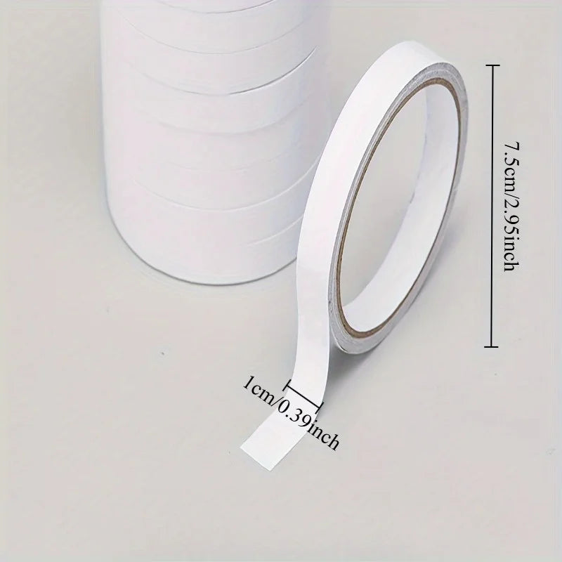 4-Pack Ultra-Thin Double-Sided PE Tape | High-Tack Clear Double-Sided Tape QXL