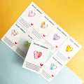 Heart Pocket Hug Tokens with Encouragement Cards | 8–40 Pack Party Favour Token QXL 16PCS