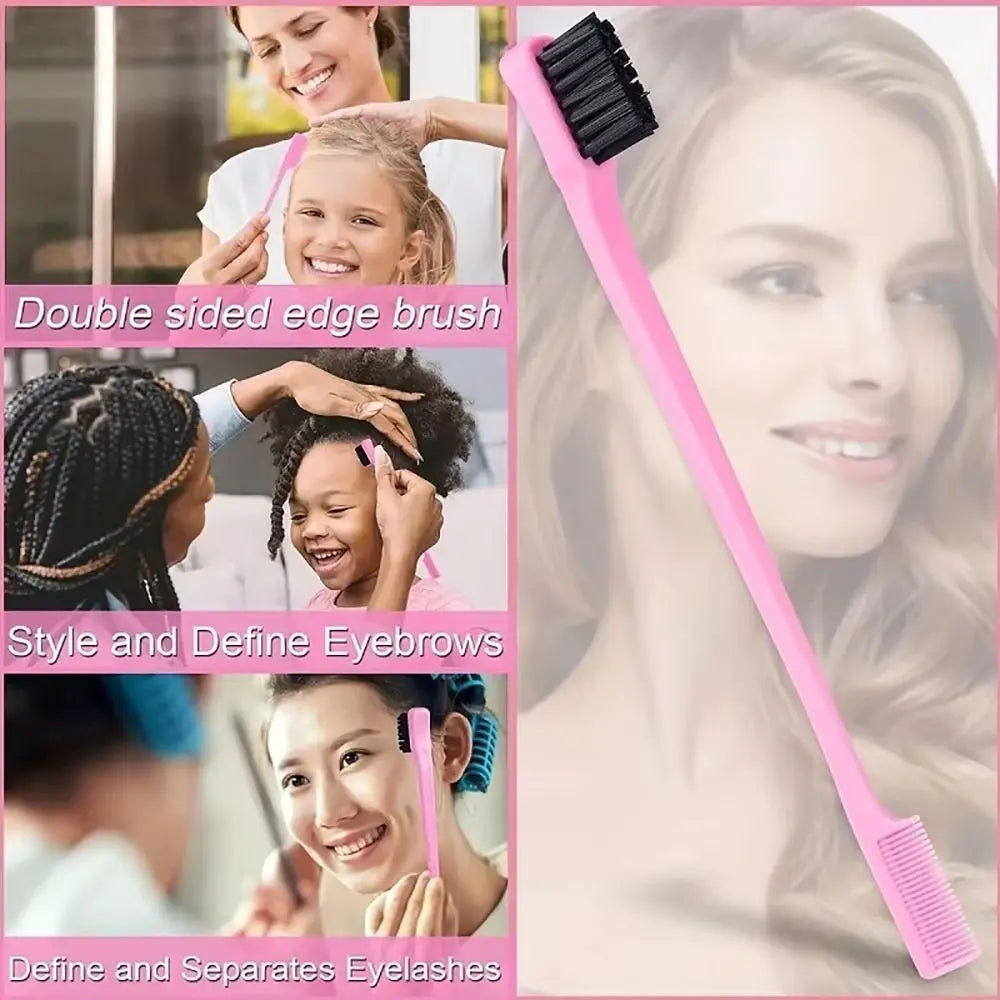 7-Piece Edge Control & Braiding Hair Tool Set | Ponytail Kit Hair Styling Tool Set QXL