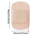 Foldable Clothes Compression Board & Dustproof Garment Bag Garment Storage Bag QXL Pink