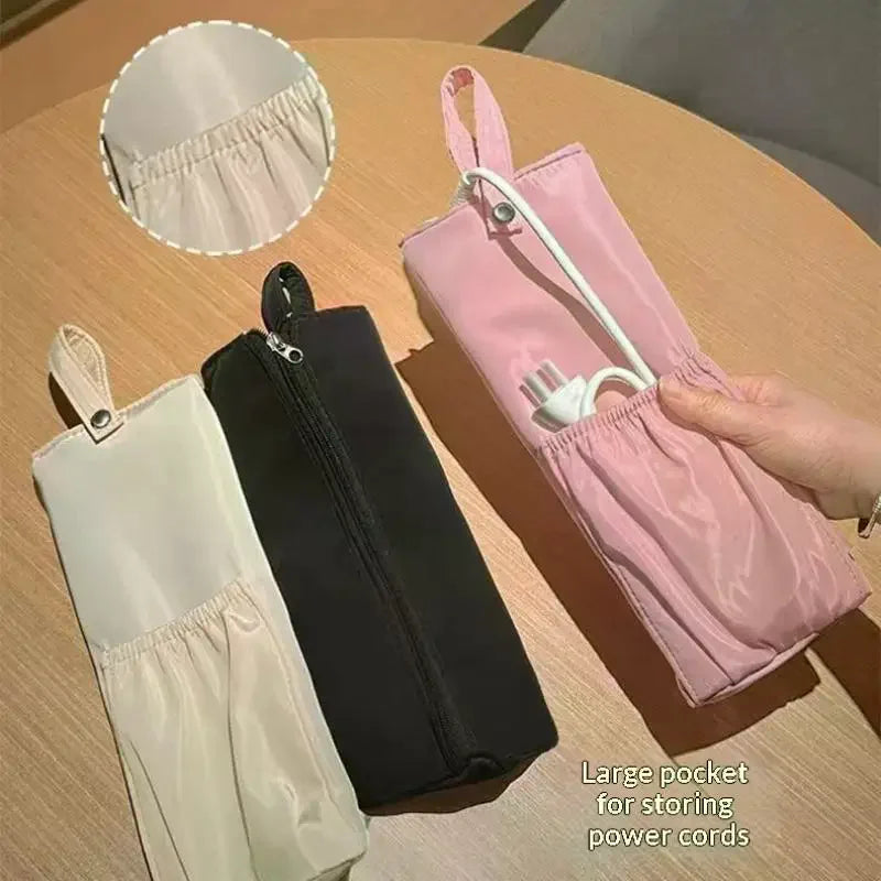 Heat-Resistant Hair Curler Storage Bag for Travel | JCSYFAC Hair Tool Storage Bag QXL