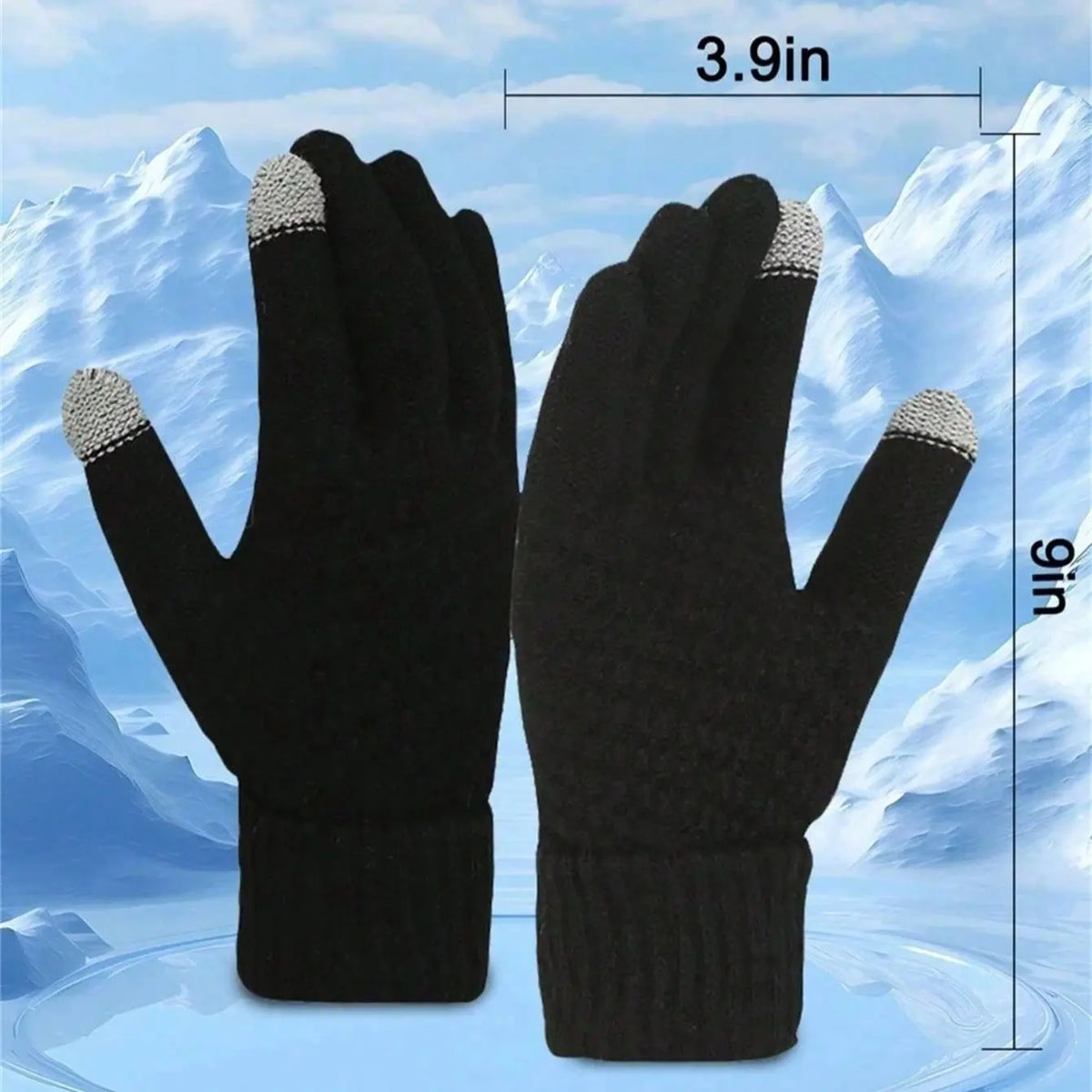 Winter Touchscreen Gloves | Windproof Cycling Ski Fishing Winter Sports Gloves QXL