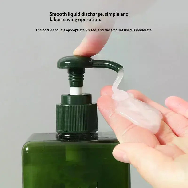 Square Refillable Soap Dispenser Pump Bottle 100–650ml Soap Pump Dispenser QXL