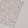 Christmas 5D Nail Stickers – Holiday Self-Adhesive Xmas Decals Nail Art Stickers QXL to3806