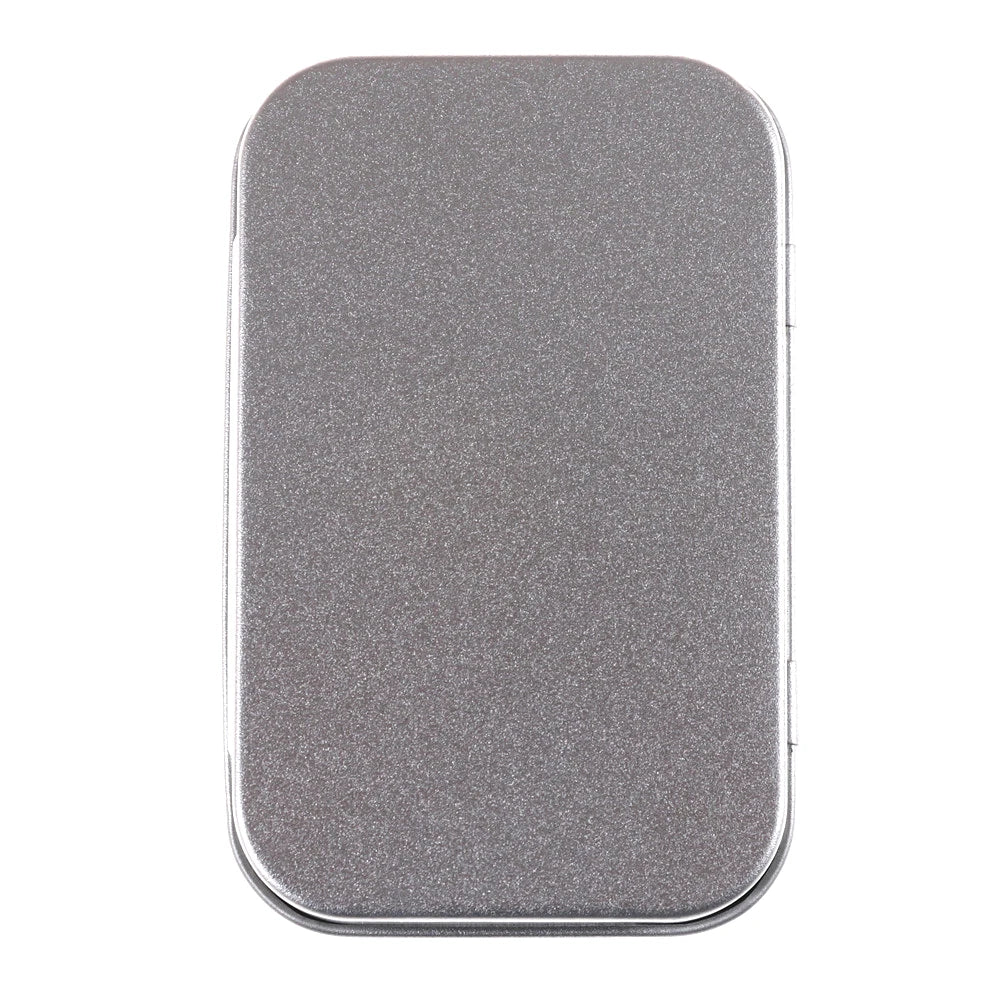 Metal Tin Flip Storage Box 95×60mm | Coins, Keys & Candy Tin Storage Box QXL