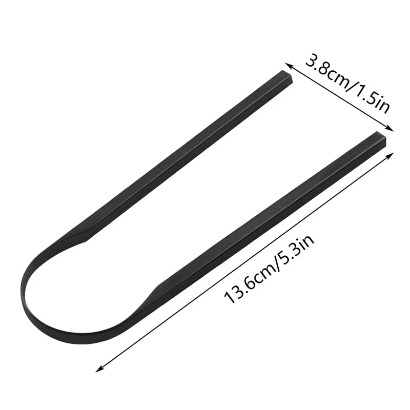 U-Shaped Stainless Steel Tongue Scraper | Fresh Breath Tongue Scraper QXL