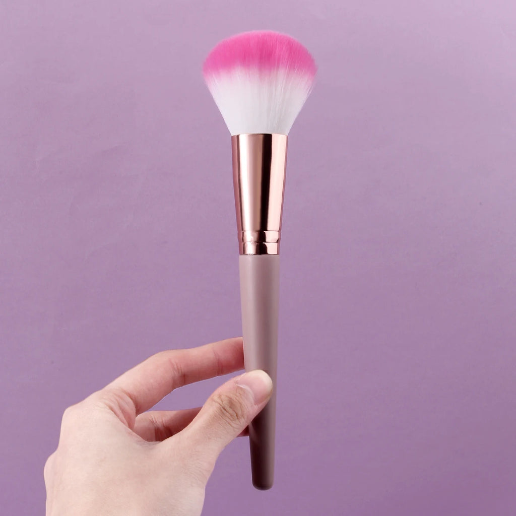 KOSSHOW Soft Fiber Makeup Brush – Blush, Powder & Blending Makeup Brush QXL