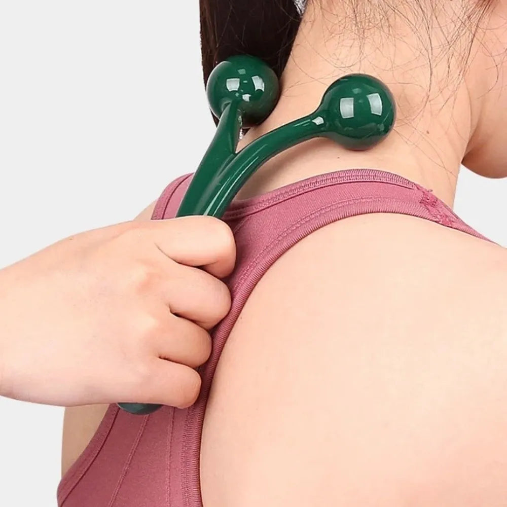 Handheld Acupressure Massage Ball | Ergonomic Roller Tool Acupressure Massage Ball QXL