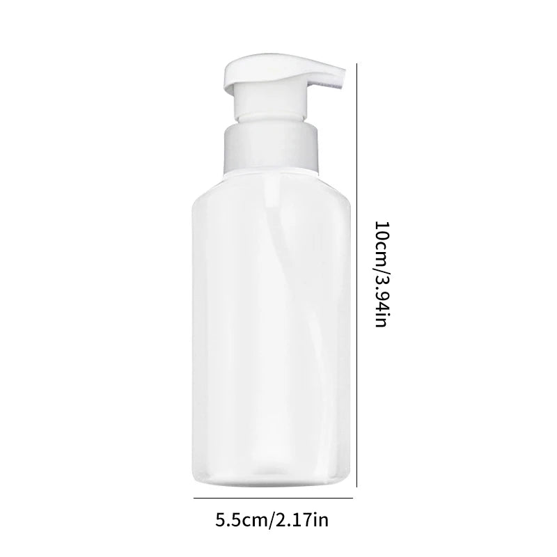 180ml Refillable Foam Squeeze Bottle – Soap & Shampoo Dispenser Foam Dispenser Bottle QXL