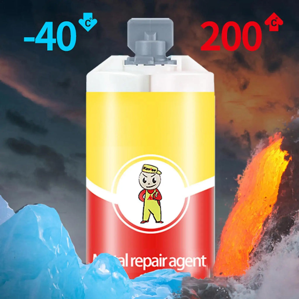 Heavy-Duty Metal Repair Adhesive | Cold Weld Casting Glue Metal Repair Adhesive QXL