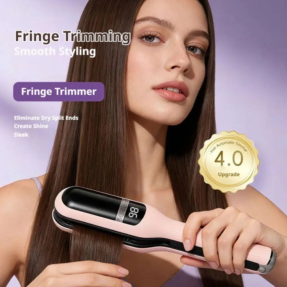 Electric Split End Trimmer | Cordless with LED Display & Comb Split End Trimmer QXL
