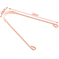 YOVIP Pure Copper Tongue Scraper | Fresh Breath Cleaner Tongue Scraper QXL one size