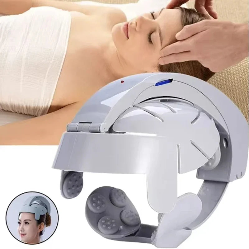 Electric Wearable Head & Scalp Massager | 8-Level Vibration Head Scalp Massager QXL