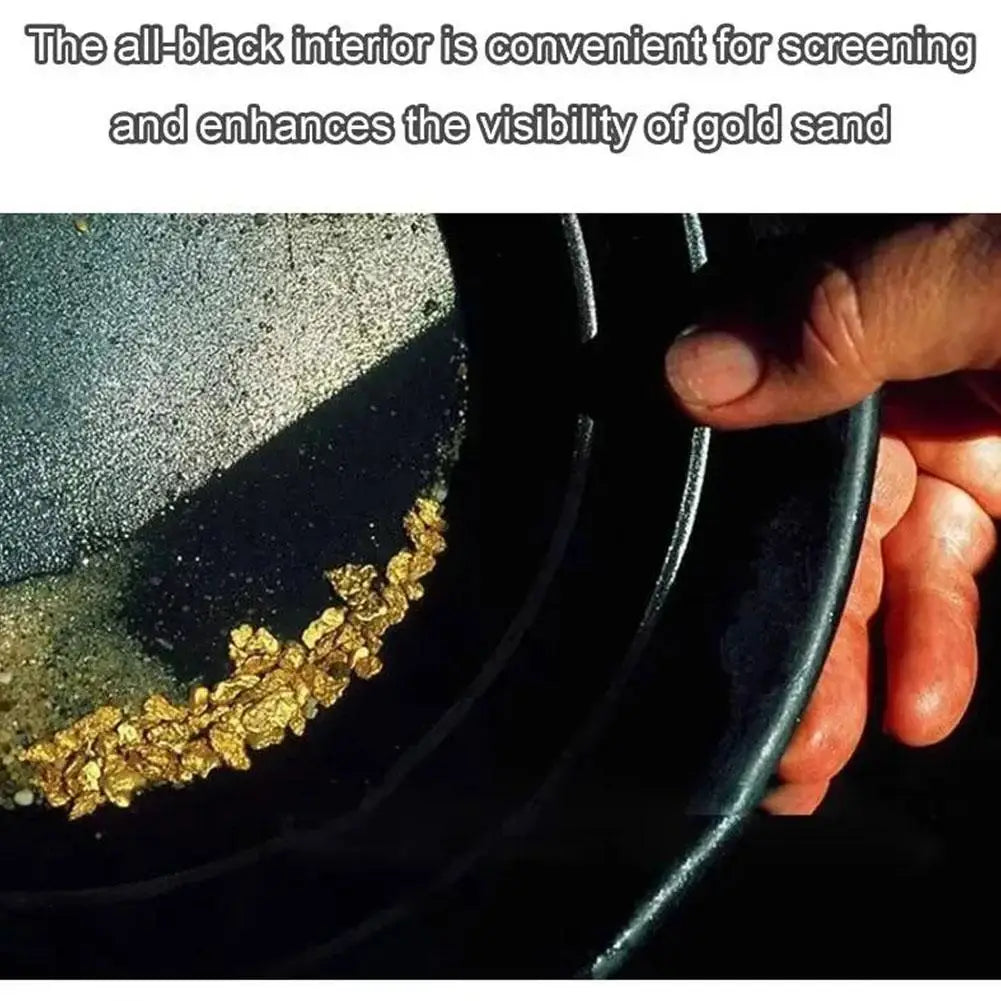 35cm Gold Panning Pan | Prospecting Pan for Hobbyists Gold Prospecting Pan QXL