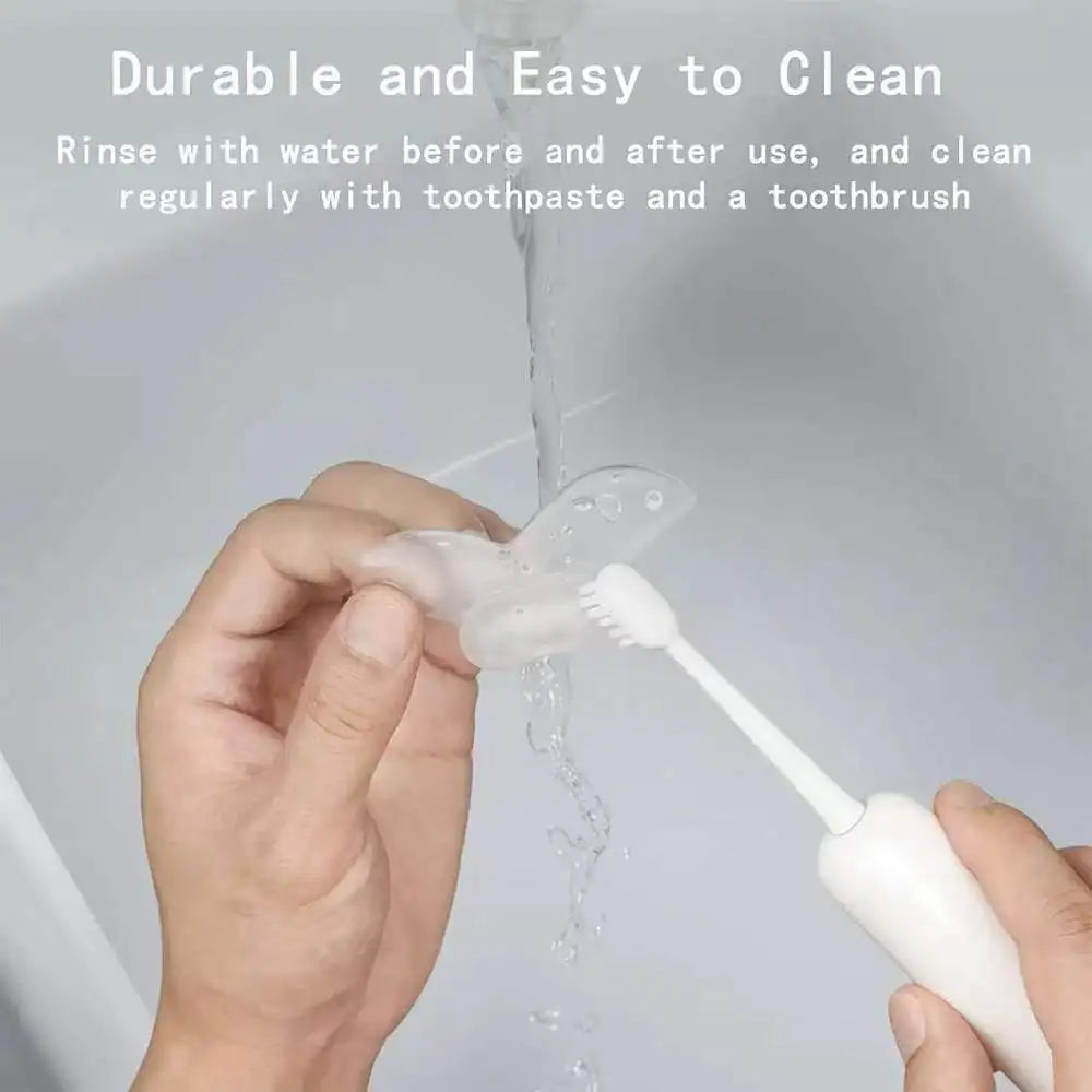Silicone Tongue Stabilizing Mouthpiece | Anti-Snoring Guard Anti-Snoring Mouthpiece QXL