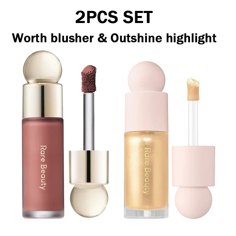 Rare Beauty Soft Pinch Liquid Blush | Matte & Dewy Finish Liquid Blush QXL 2PCS SET A