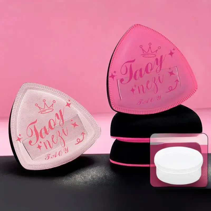 Air Cushion Makeup Sponge Puff | Dry & Wet Use + Storage Box Makeup Sponge Puff QXL