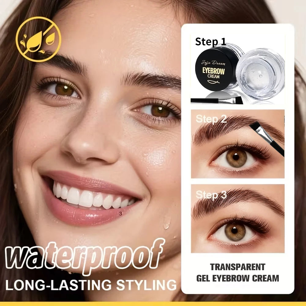 JUJU Dream 3D Eyebrow Shaping Soap Gel | Long-Lasting Hold Eyebrow Shaping Gel QXL
