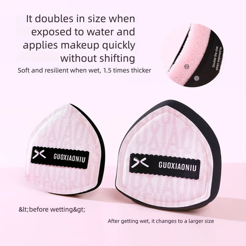 Water-Activated Dual-Use Powder Cushion Puff | Foundation Tool Makeup Sponge Puff QXL