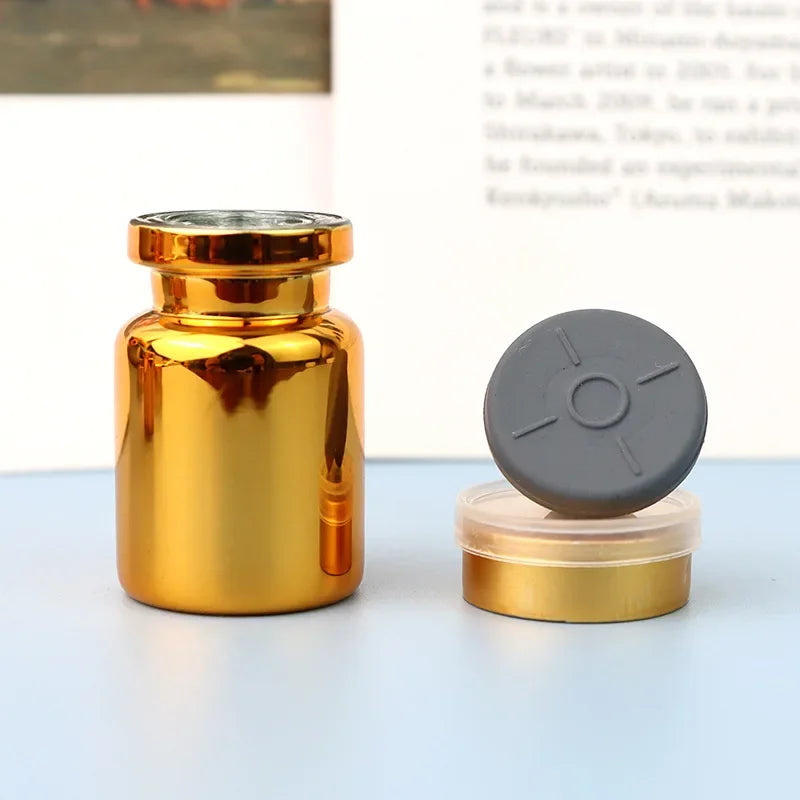 5ml Borosilicate Glass Sterile Vial | Self-Healing Port & Flip Cap Sterile Glass Vial QXL