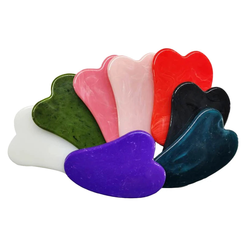 Gua Sha Scraper Board – Face & Neck Skin Lifting Massage Tool Gua Sha Scraper Board QXL