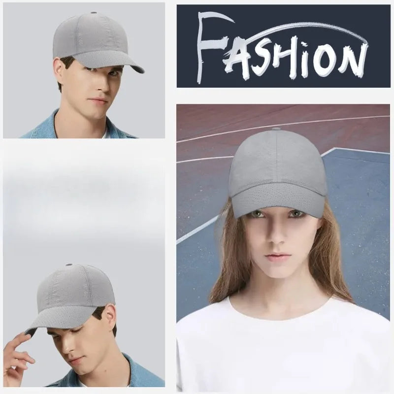 Quick-Dry Sun Baseball Cap | Unisex Hiking & Fishing Hat Outdoor Baseball Cap QXL