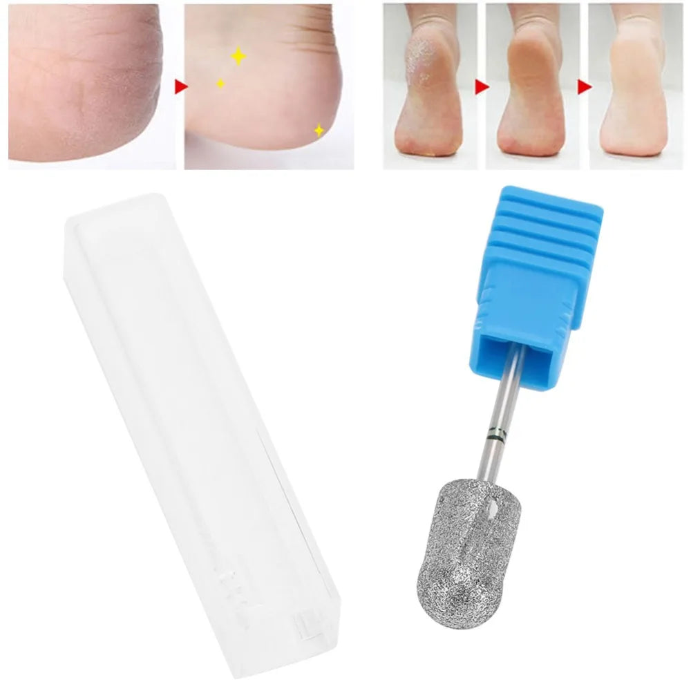 Stainless Steel Pedicure Nail Drill Bit | 3/32" Callus Sander Pedicure Drill Bit QXL