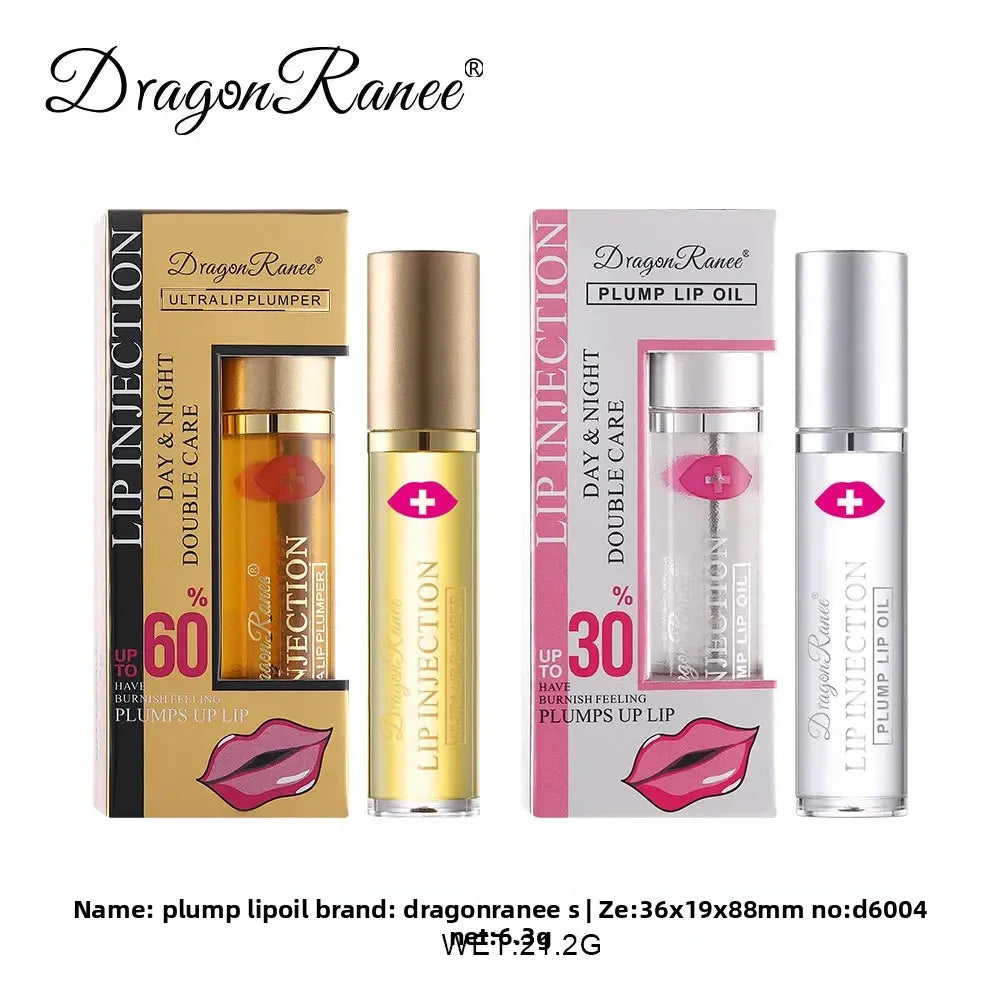 Dragon Ranee Lip Plumper Oil | Volumizing Roll-On Lip Gloss Lip Plumper Oil QXL