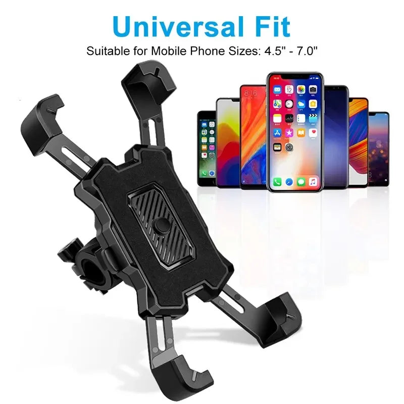 360° Rotating Bike Phone Mount | Non-Slip Bicycle & Moto Holder Bike Phone Mount QXL