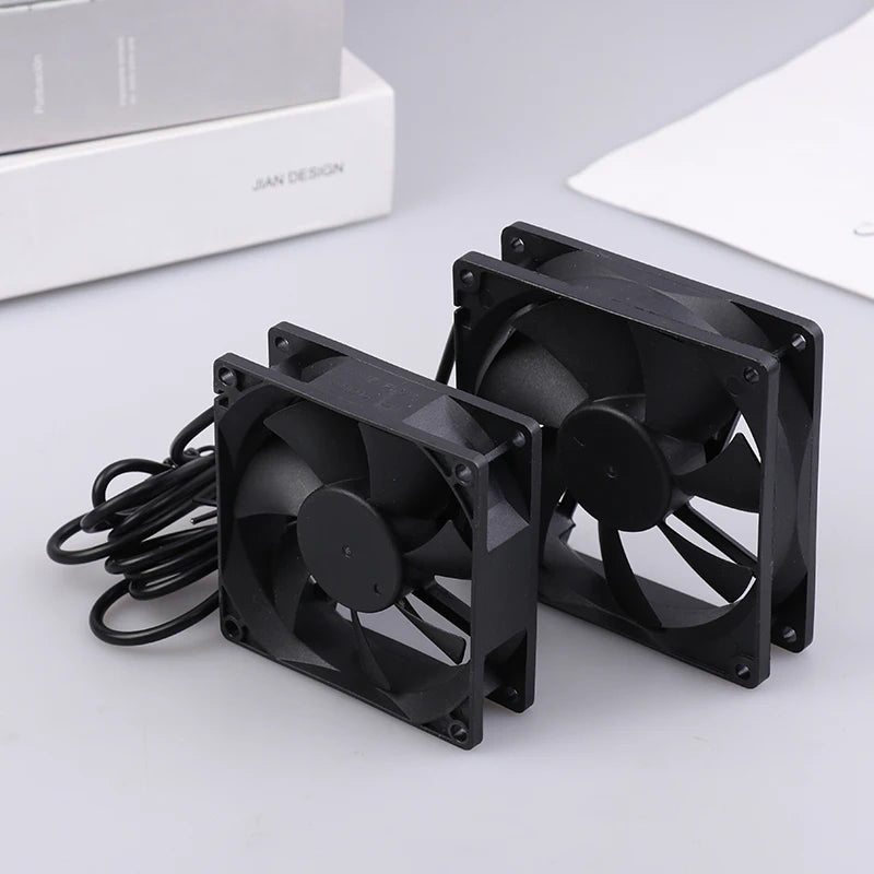 5V USB Brushless Cooling Fan 50–120mm | Router, TV Box, PC USB Cooling Fan QXL