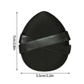 Dual-Sided Makeup Sponge Puff | Foundation & Powder Applicator Makeup Sponge Puff QXL Black