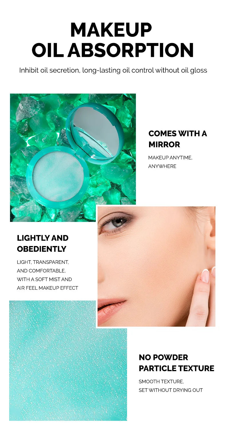 Oil Control Waterproof Matte Concealer Compact Powder | Jelly Concealer Compact Powder QXL