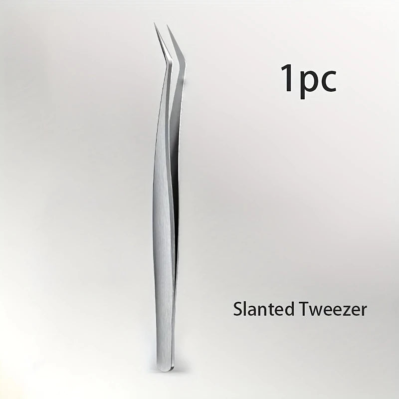 Precision Pointed Stainless Steel Tweezers | Brow & Beauty Tool Precision Tweezers QXL