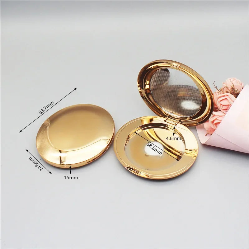Empty Refillable Makeup Palette Compact Case with Mirror | DIY Refillable Makeup Compact QXL