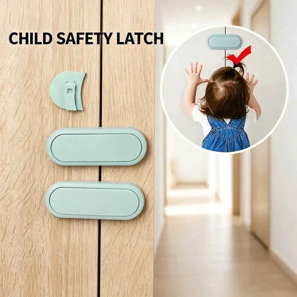 8-Pack Baby Safety Cabinet & Drawer Locks | Anti-Pinch Baby Safety Lock QXL
