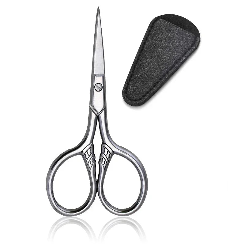 Stainless Steel Grooming Scissors | Cuticle, Brow & Nose Trim Grooming Scissors QXL A-Set