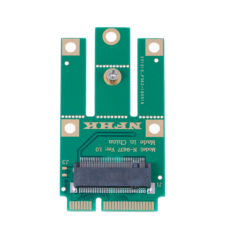 M.2 NGFF Key A/A+E to Mini PCIe Wireless Card Adapter PCIe Adapter Card QXL