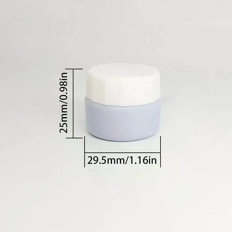 2-Pack 5ml Empty Nail Gel Jars | Polish & UV Glue Storage Nail Gel Storage Jar QXL