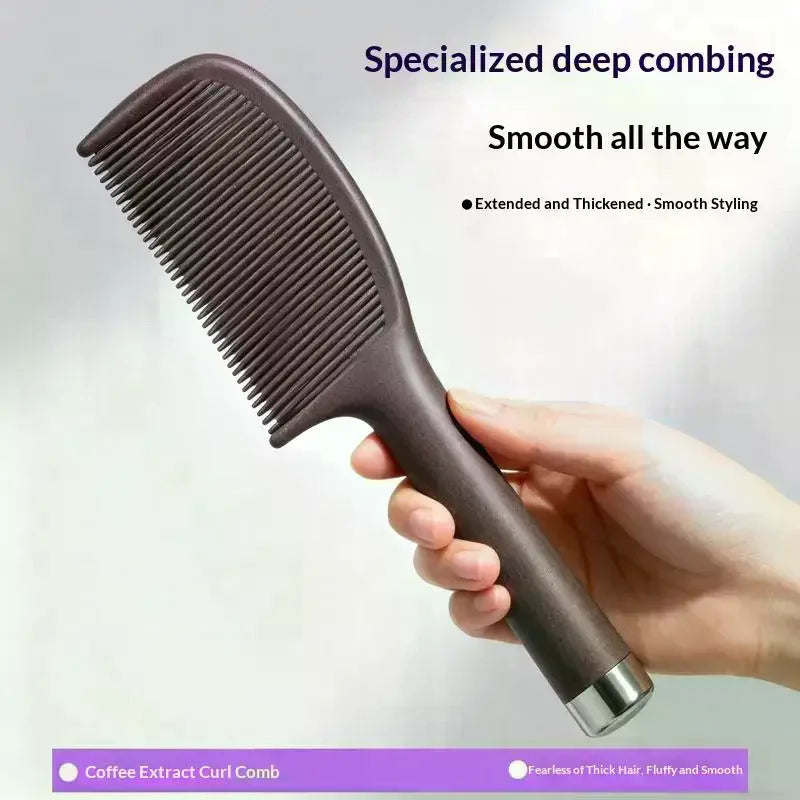 Coffee Dregs Oil-Absorbing Volumizing Hair Comb | Detangling Oil-Absorbing Hair Comb QXL