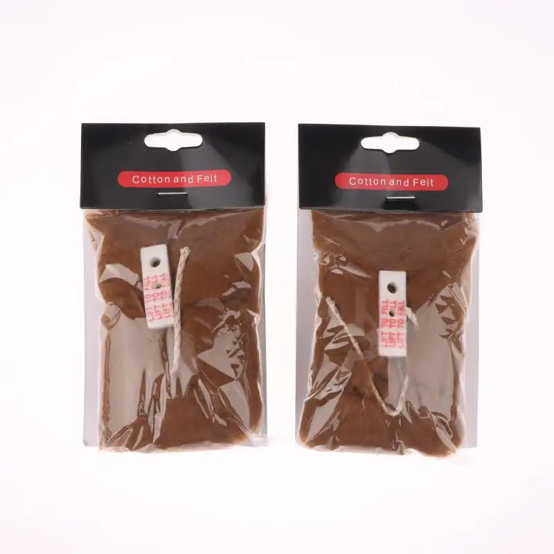 2-Pack Camel Wool Cotton Felt Wicks for Petrol Lighters Lighter Replacement Wick QXL A1