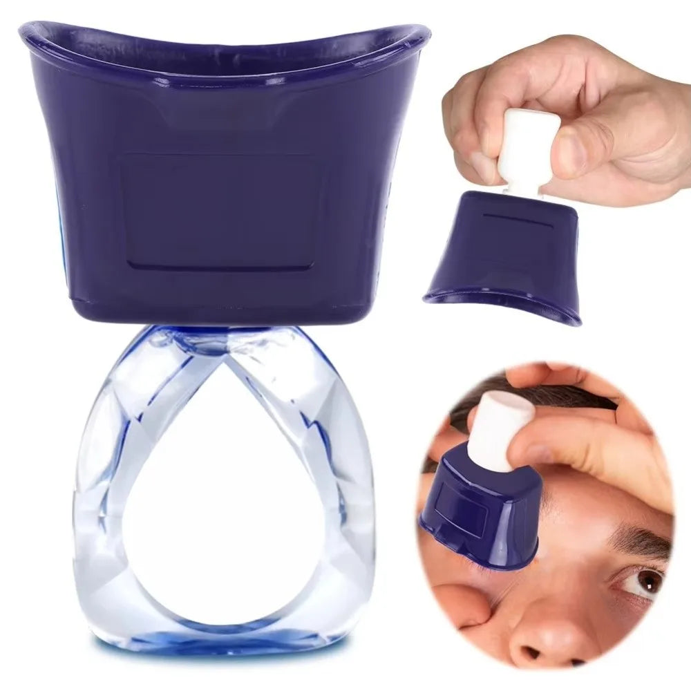 Ergonomic Eye Drop Applicator Guide | Easy Grip No-Spill Eye Drop Applicator QXL