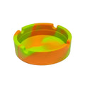 Portable Camouflage Silicone Ashtray | Anti-Slip Round Silicone Ashtray QXL A4